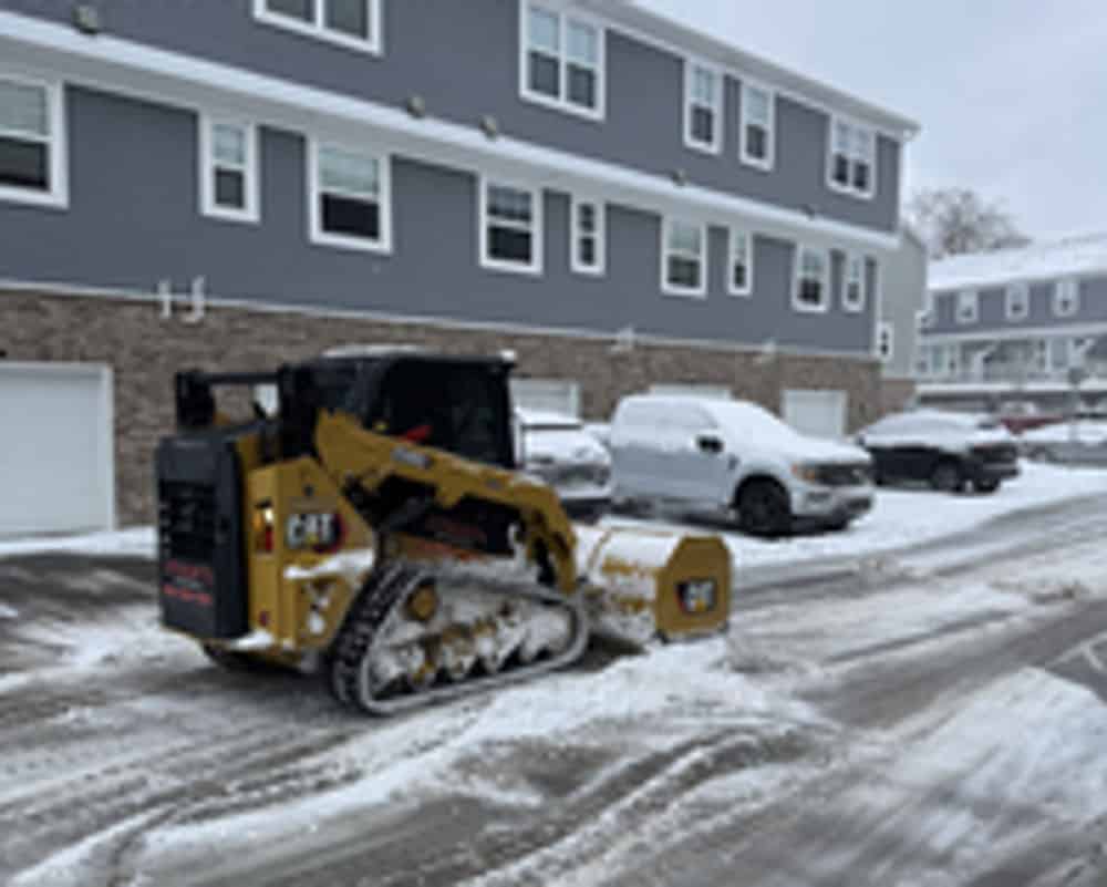 Commercial Snow Plowing image